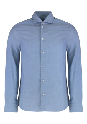 Moorer Sorrento buttoned shirt - Blue
