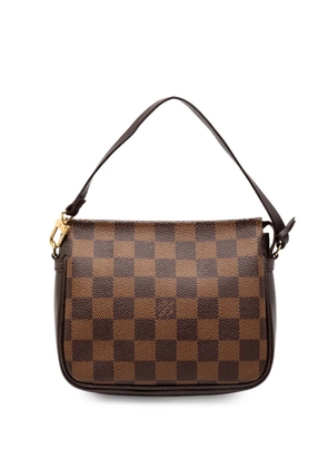 Louis Vuitton Pre-Owned 1998 Damier Ebene Trousse Pochette handbag - Brown