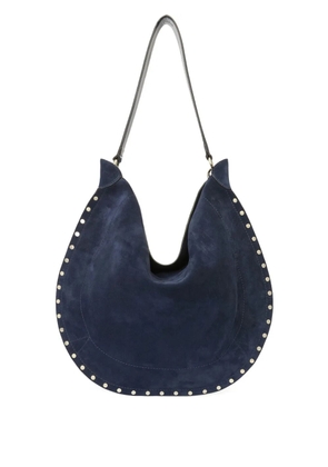 ISABEL MARANT Oskan Soft studded shoulder bag - Blue