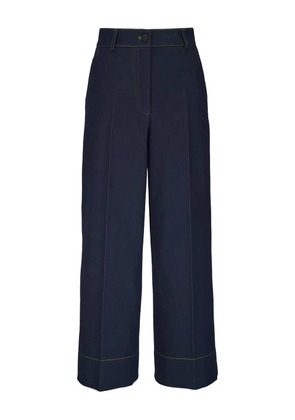 Akris Punto contrast-stitching jeans - Blue