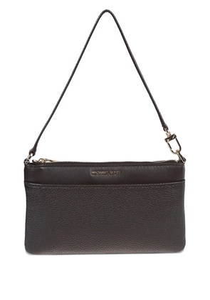 Michael Kors leather zip-top shoulder bag - Brown