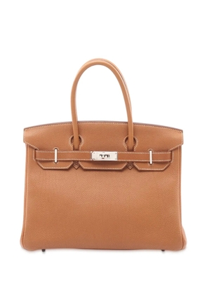 Hermès Pre-Owned 2005 Togo Birkin Retourne 30 handbag - Brown