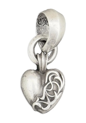 Chrome Hearts floral-heart pendant - Silver