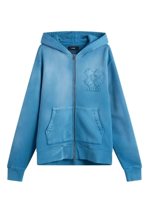 AMIRI appliqué zip jacket - Blue