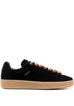 Lanvin suede low-top sneakers - Black