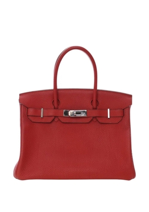 Hermès Pre-Owned 2013 Togo Birkin Retourne 30 handbag - Red