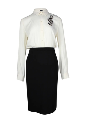 Moschino Pre-Owned Music midi dress - Black