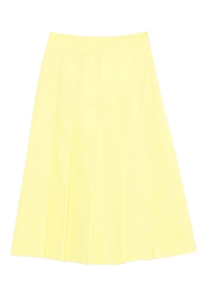 DRHOPE pleated skirt - Yellow