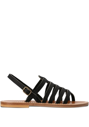 K. Jacques Homere leather ankle-strap sandals - Black