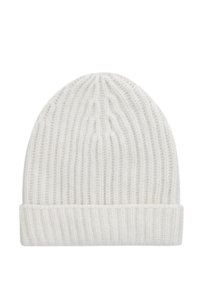Malo cashmere beanie - White