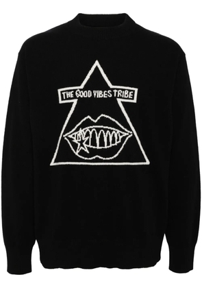 sacai Gonz wool jumper - Black