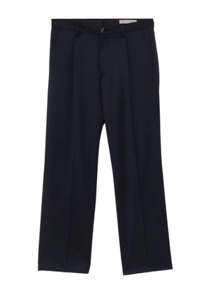 michael coal pleated-details trousers - Blue