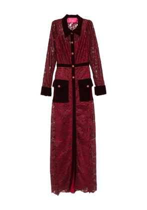 MIAU by Clara Rotescu red maxi dress