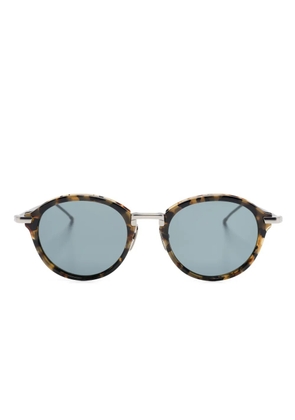 Thom Browne Eyewear tortoiseshell round-frame sunglasses