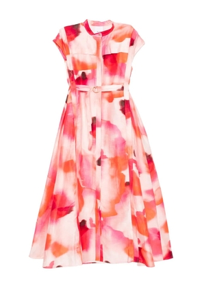 Acler Highlow maxi dress - Pink