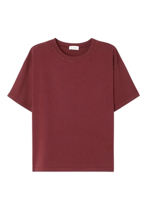 American Vintage Fizvalley short-sleeve round-neck T-shirt - Red