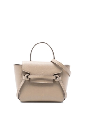 Celine Pre-Owned 2020 Pico Grained Calfskin Belt Bag satchel - Brown