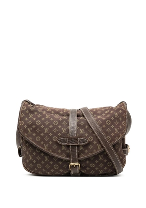 Louis Vuitton Pre-Owned 2006 Monogram Mini Lin Saumur 30 crossbody bag - Brown