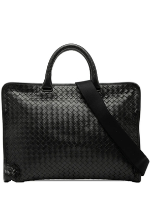 Bottega Veneta Pre-Owned 2012-2025 Nappa Intrecciato business bag - Black