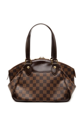 Louis Vuitton Pre-Owned 2011 Damier Ebene Verona PM satchel - Brown