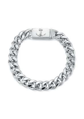 Mateo Anchor Lock chain-link bracelet - Silver