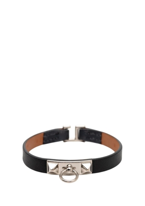 Hermès Pre-Owned 2024 Leather Rivale Mini Bracelet costume bracelet - Black