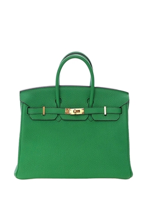 Hermès Pre-Owned 2014 Togo Birkin Retourne 25 handbag - Green