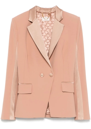 Elisabetta Franchi crepe blazer - Neutrals
