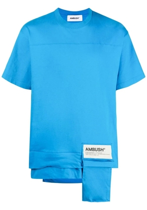 AMBUSH waist-pocket T-shirt - Blue