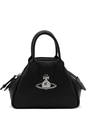 Vivienne Westwood orb-plaque top-handles bag - Black