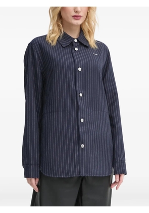 G-Star RAW pinstripe buttoned shirt - Blue
