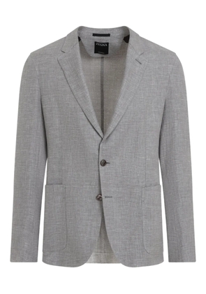 Zegna linen blazer - Grey