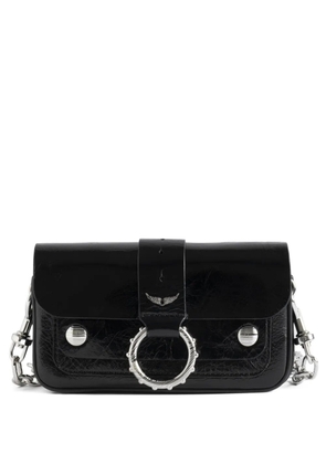 Zadig&Voltaire mini Kate ring-detail chain-strap bag - Black