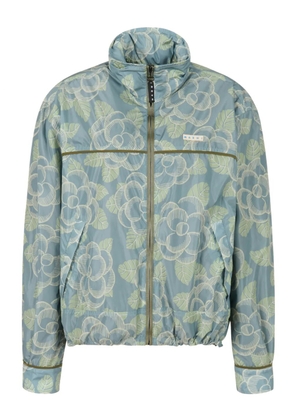 Marni floral jacket - Blue