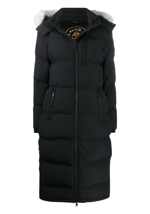 Moose Knuckles hooded down parka coat - Black