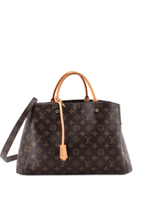 Louis Vuitton Pre-Owned Montaigne Handbag Monogram Canvas GM tote bag - Brown