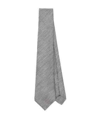 Canali jacquard tie - Black