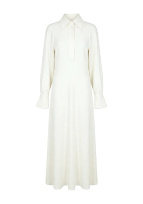 Victoria Beckham collared midi dress - Neutrals