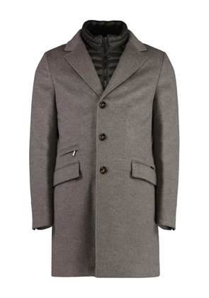 Moorer Harris coat - Brown