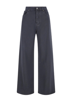 Miu Miu wide-leg five-pockets jeans - Grey