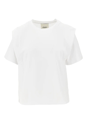 ISABEL MARANT Zelitos padded T-shirt - White
