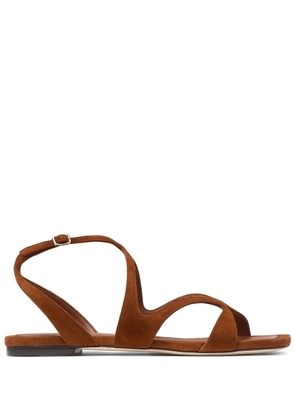 Jimmy Choo Ayla flat sandals - Brown