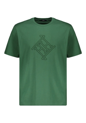 Herno round-neck logo T-shirt - Green