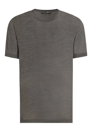 Dolce & Gabbana short-sleeve T-shirt - Grey