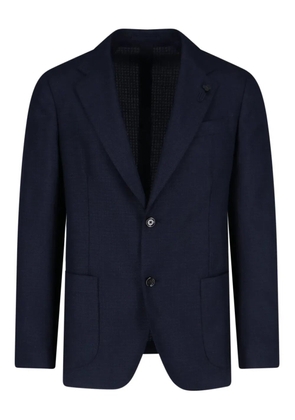 Lardini single-breasted blazer - Blue