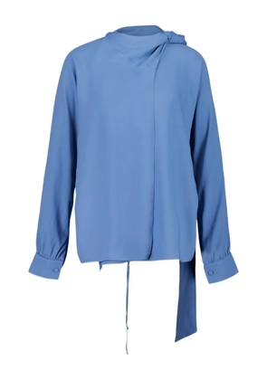 PAULA wrap blouse - Blue