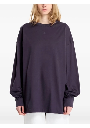 adidas Basketball long sleeve T-shirt - Purple