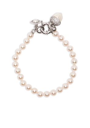 Vivienne Westwood acorn-charm bracelet - Silver