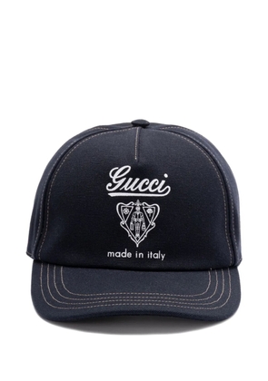 Gucci cotton baseball cap - Blue