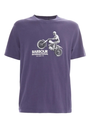Barbour graphic-print T-shirt - Blue